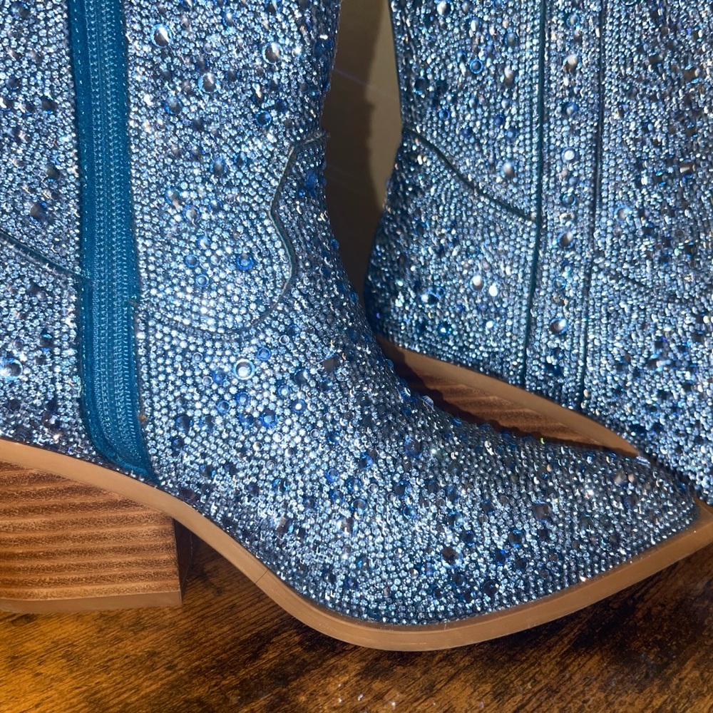 Corkys footwear glitzy boots size 7